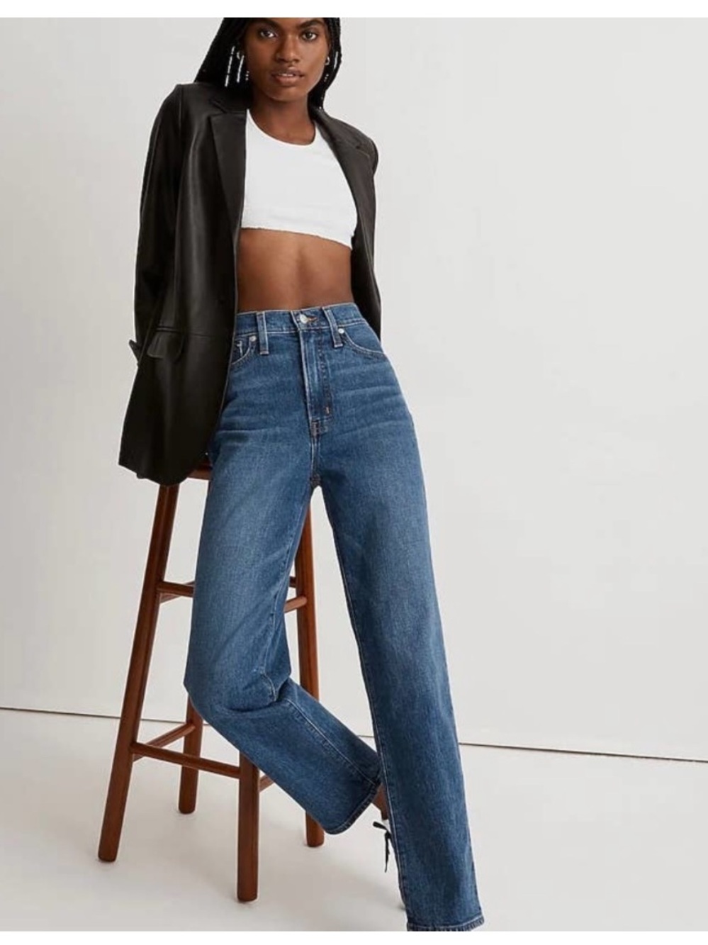 Madewell Tall The Perfect Vintage Straight High-rise Jean High Rise NG780